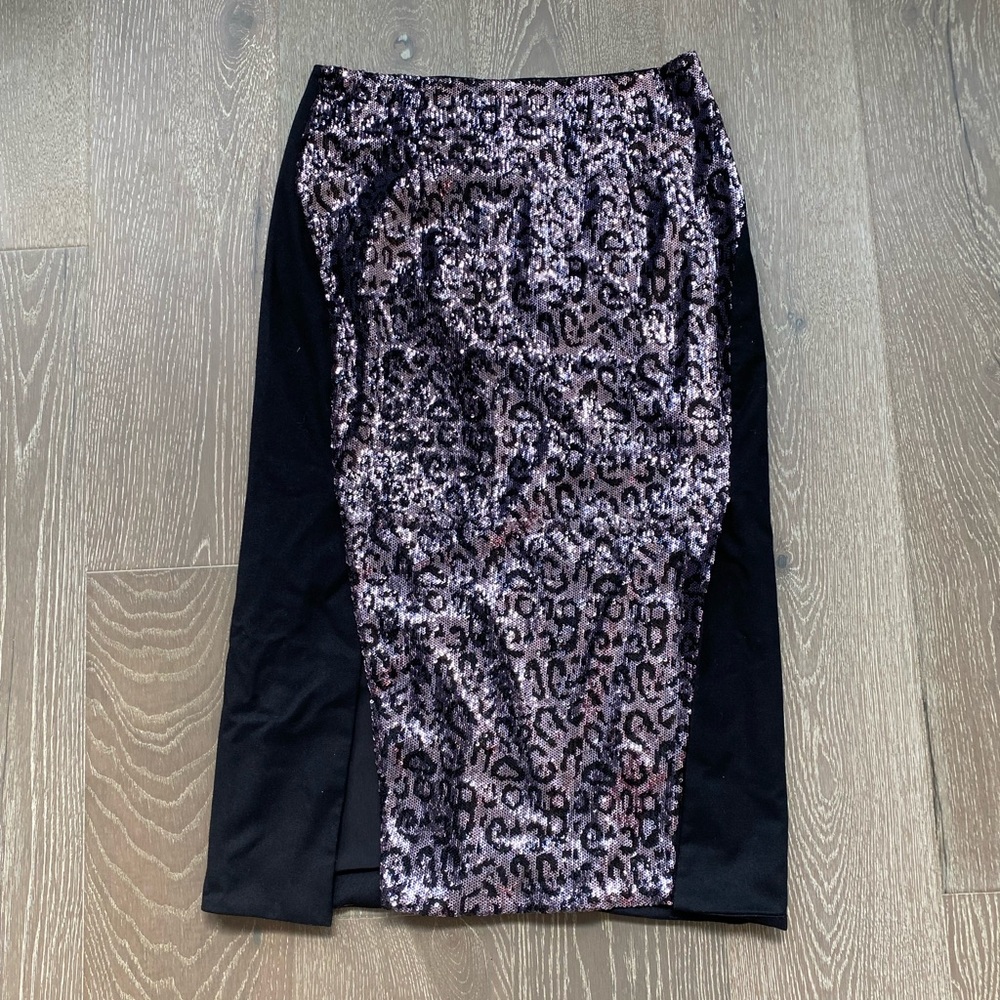 N12h First Row Sequin Skirt - image 1